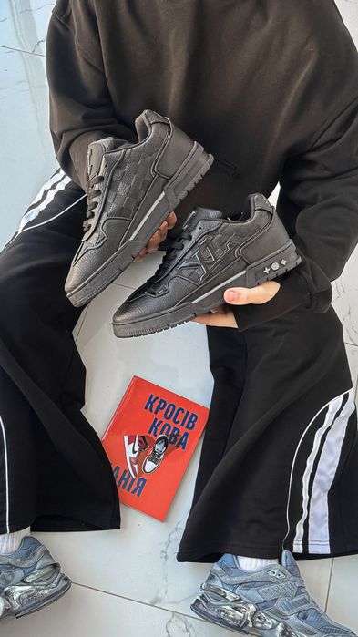 Кросівки Louis Vuitton LV Skate Sneaker Black premium