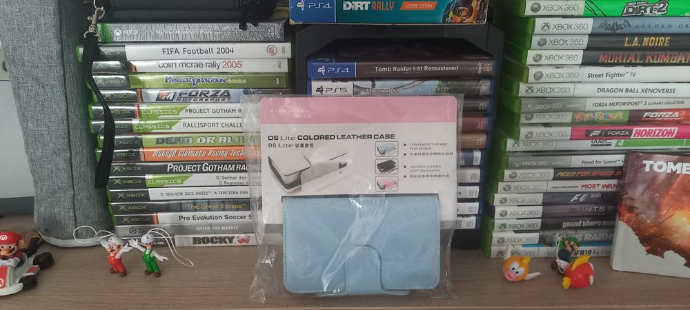 Conjunto acessórios Nintendo DS Lite tudo selado