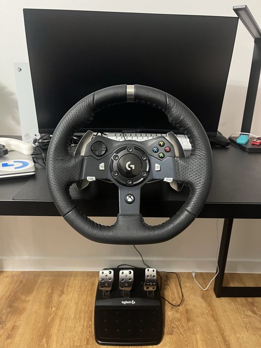 Logitech G920 XBOX/PC + nakładka F1