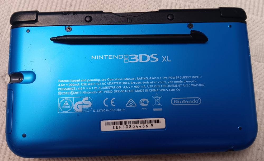 Nintendo 3DS XL + 7 Jogos RESERVADO