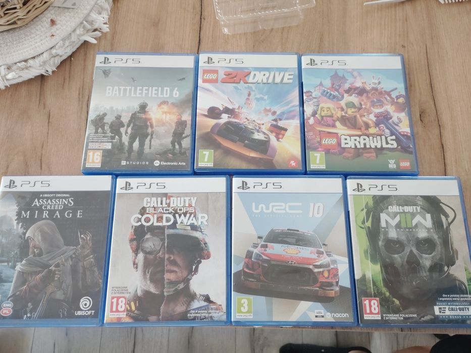 Sprzedam gry na ps5
