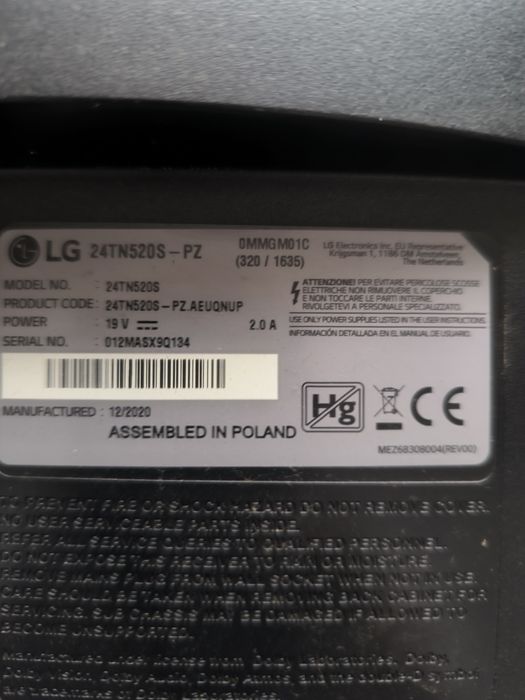 tv lg 24tn520s com oferta de suporte parede