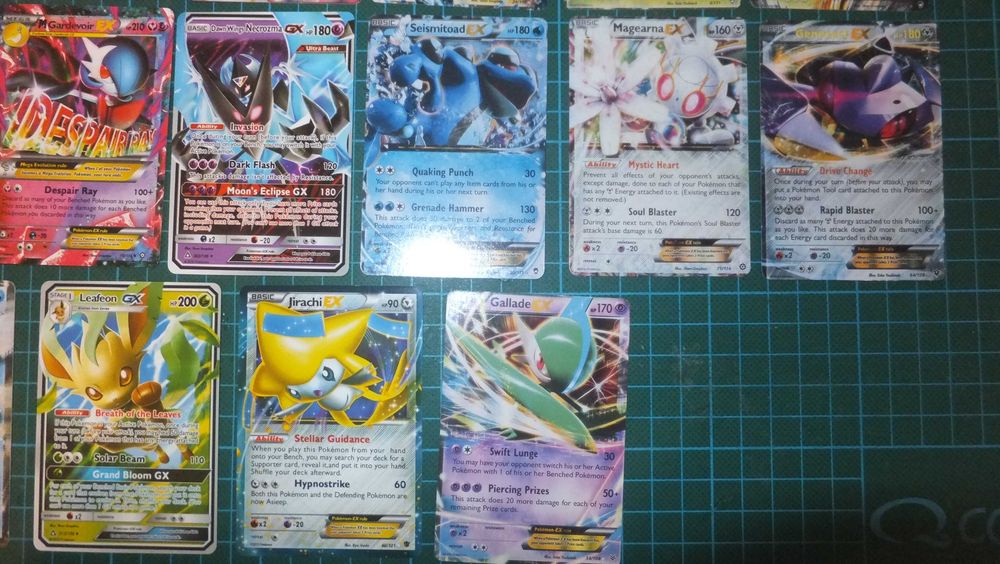 Conjunto Cartas Pokémon (não oficiais)