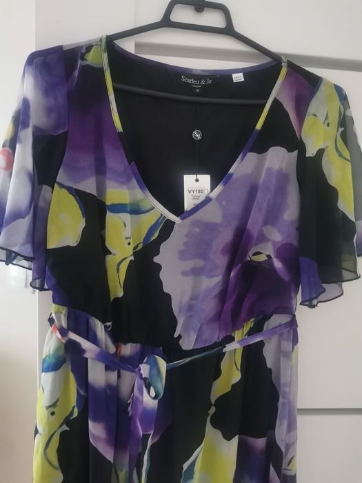 Scarlett & Jo Londyn nowa elegancka sukienka damska rozm 46
