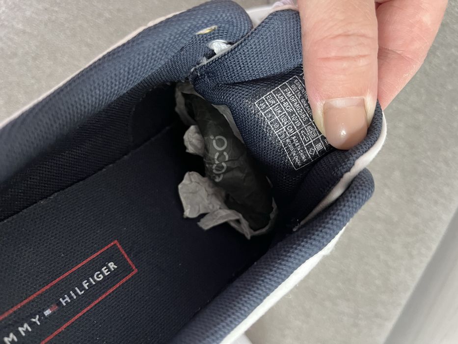 Кеди тканина tommy hilfiger