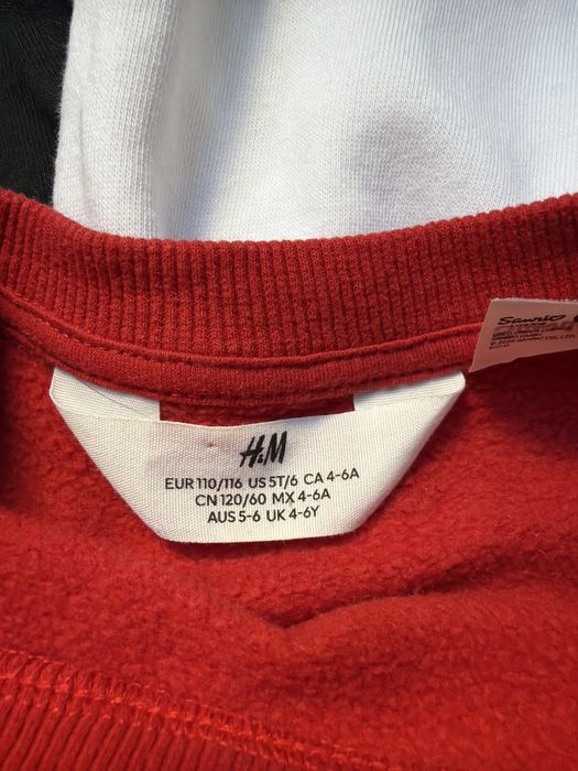 H&M bluzy z długim rękawem roz 110/116