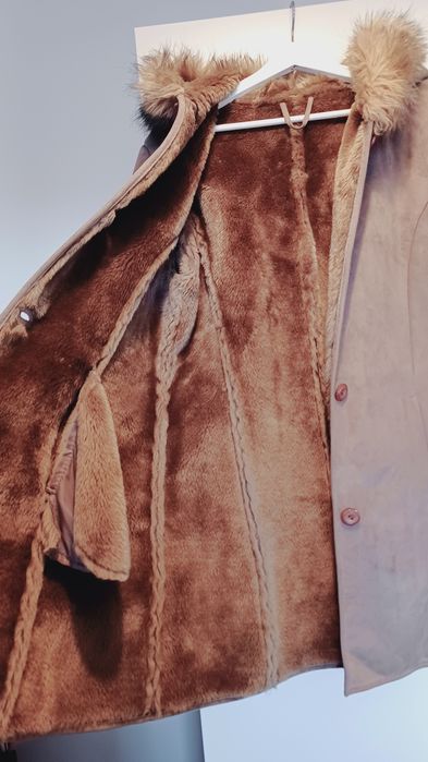 Kożuszek kożuch płaszcz zimowy vintage