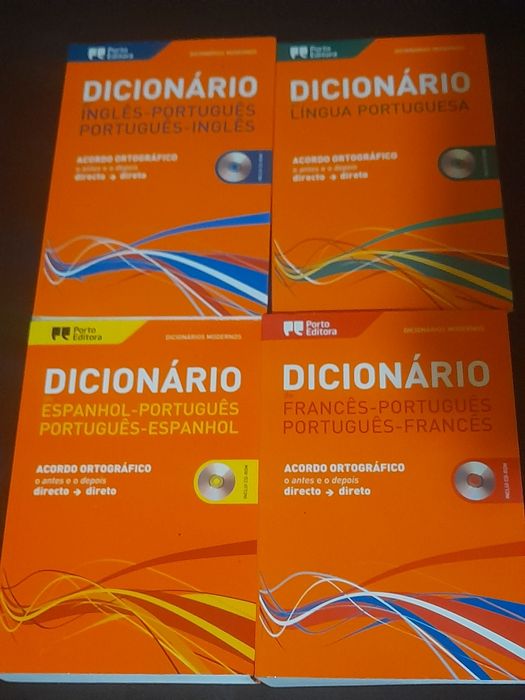 Dicionários PT, PT-FR, PT-EN, PT-ES Porto Editora