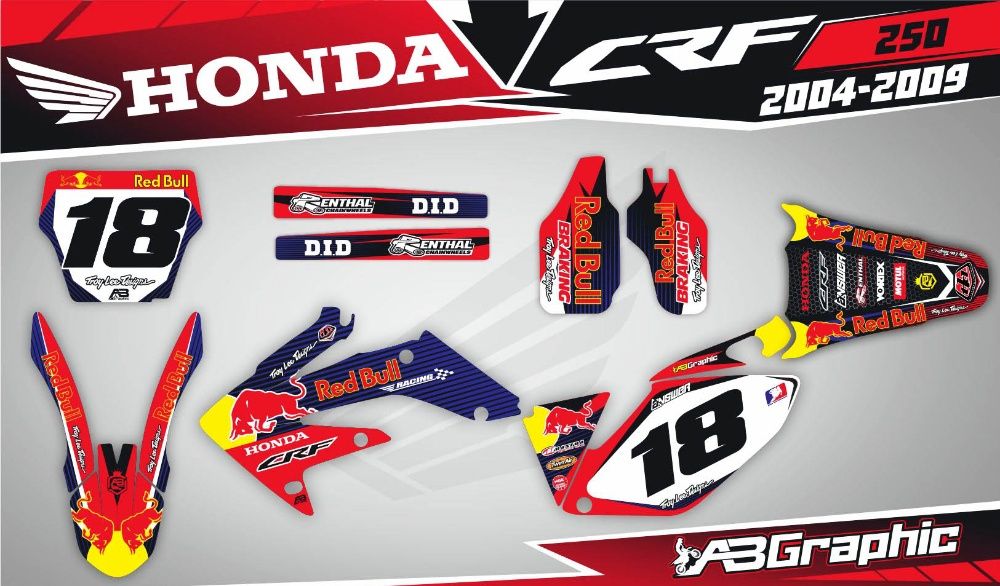 Якісні і Товсті наклейки для Мотокроссу, Ендуро і Супермото