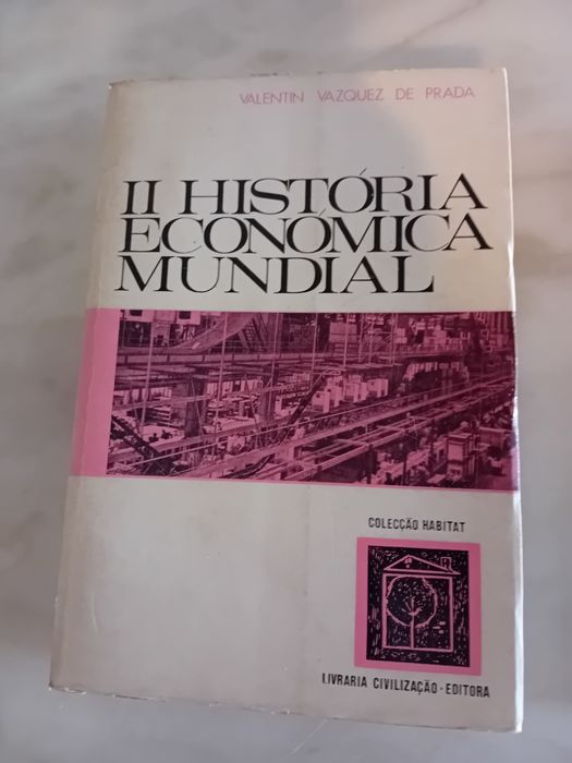 Conjunto de 2 Livros História Económica Mundial
