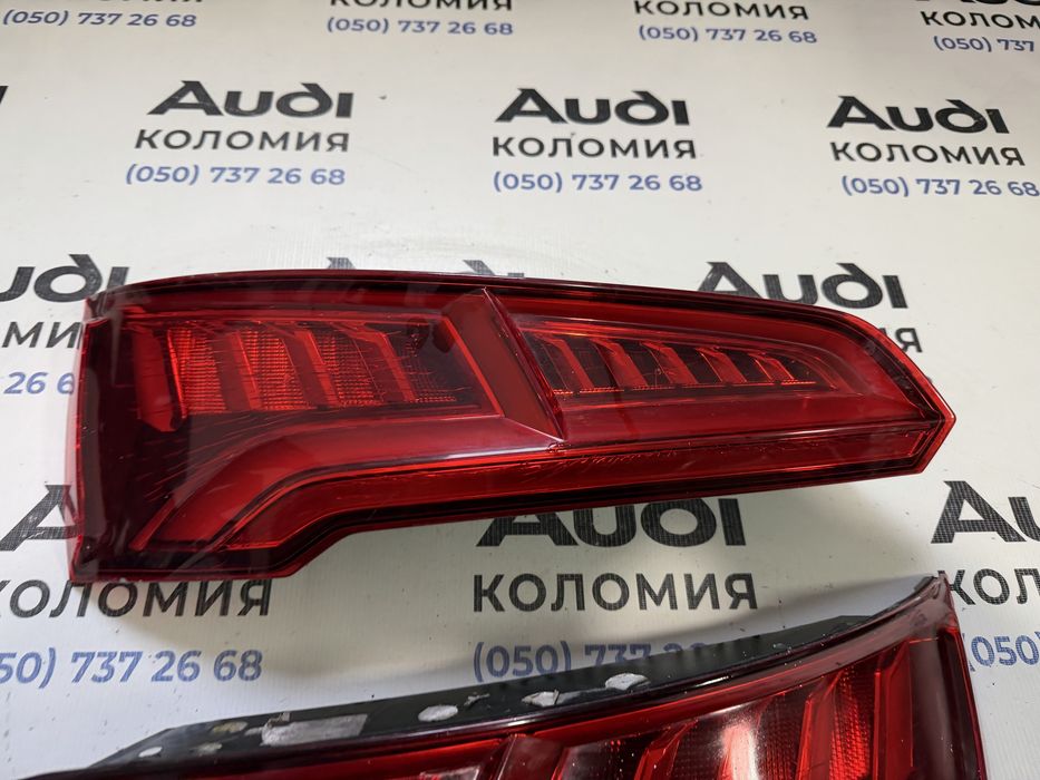 Audi q5 80a 2017-2020 стоп фонарь в кришку багажника америка дефект