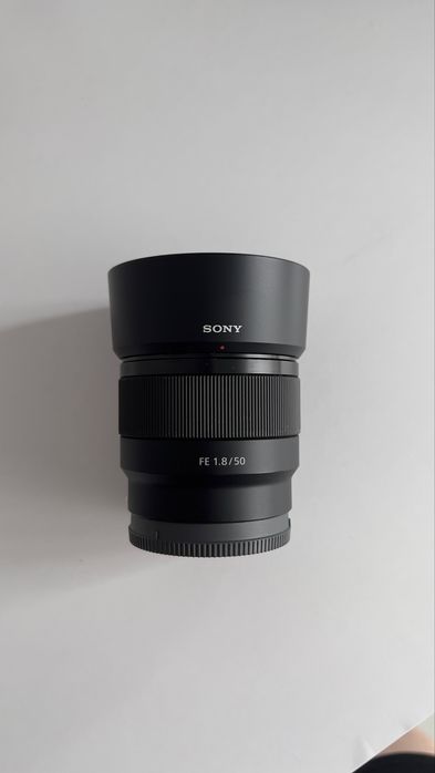 Обʼєктив Sony 50 mm 1.8  FE + фільтр Hoya