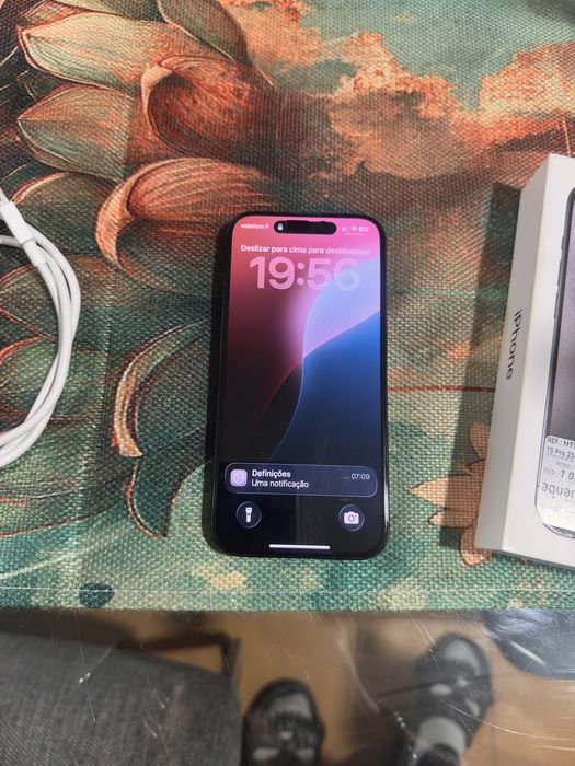 Iphone 15 pro  256g titanium preto