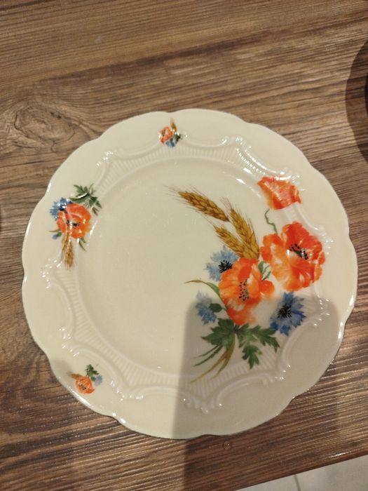 Stara porcela, bavaria talerz maki.
