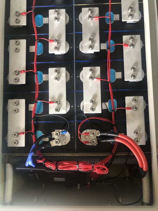Акумулятор збірка 48V 16kW з ячейки 314А LiFePo-4 та бмс  JK-B2A20S20P