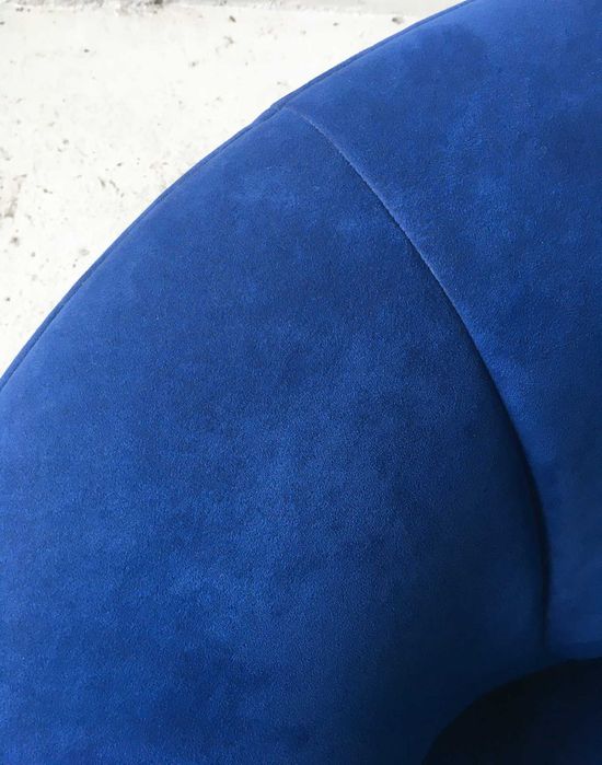 Ligne Roset fotel Pumpkin alcantara proj. Pierre Paulin vintage design