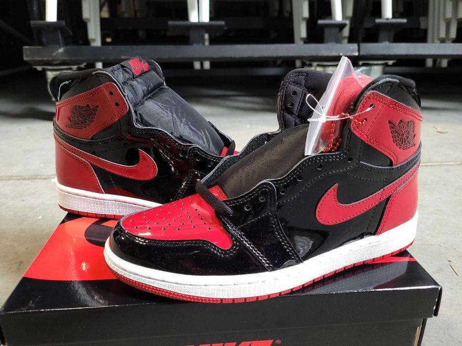 Air Jordan 1 Retro High OG Patent Bred 40,5