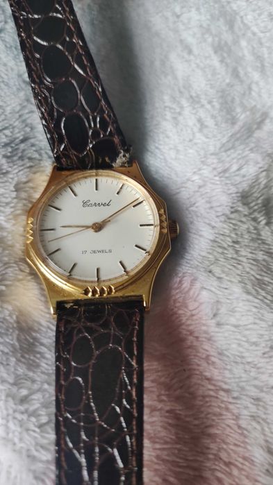 Годинник вінтажний Carvel 17 Jewels