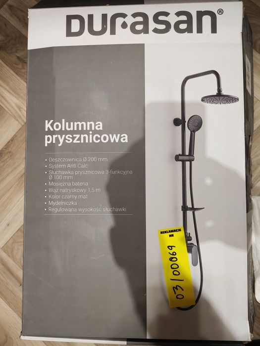 Prysznic z deszczownica
