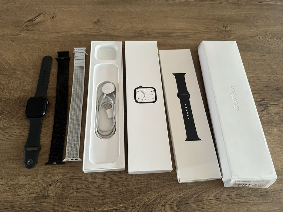 Apple Watch Series 7 45mm Midnight Alu