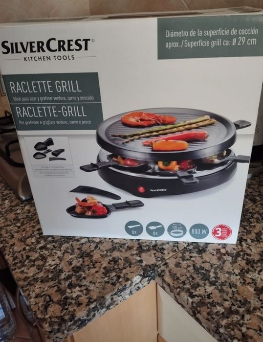 Raclette Grill Silver Crest