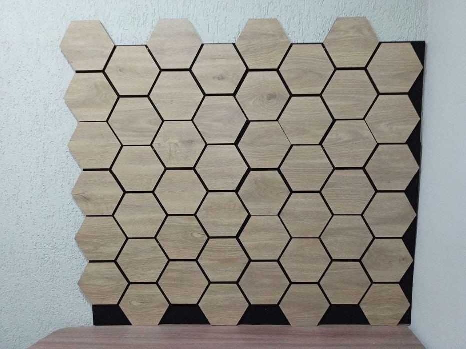 Стінові панелі з МДФ, акустичні панелі, дерев'яні стінові панелі