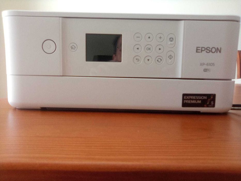 impressora wifi multifuncional epson expression premium XP-6105, seminova, c/ tinteiros extras