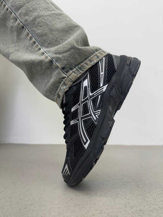 ‼️НОВІ Кросівки ASICS Gel-1130 Black Silver