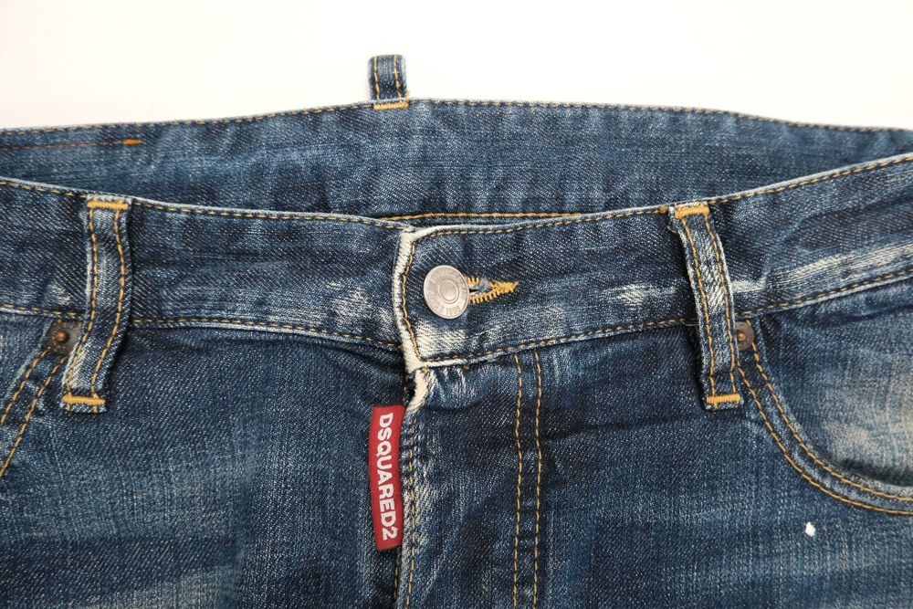Dsquared2 tidy biker jean męskie jeansy  r 48