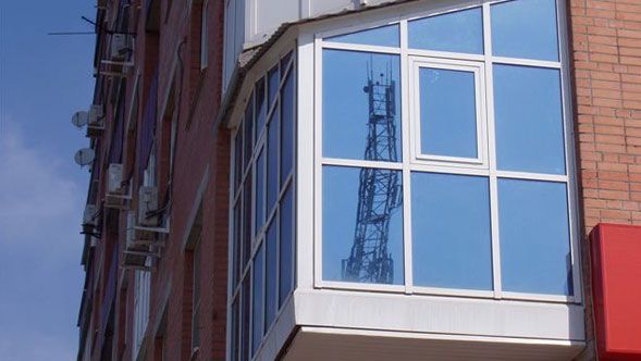 Архитектурная зеркальная тонировочная пленка защитная тонировка окон