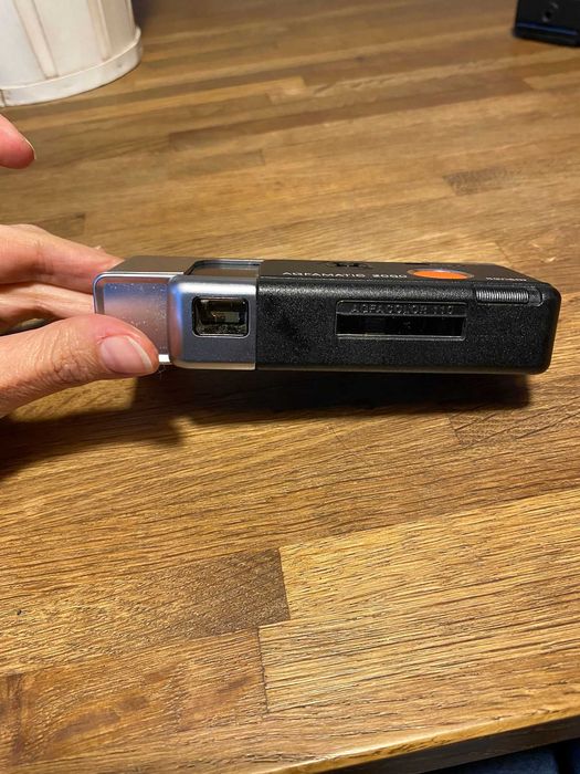 Máquina Fotográfica Agfamatic 2000 Sensor com Capa - Vintage