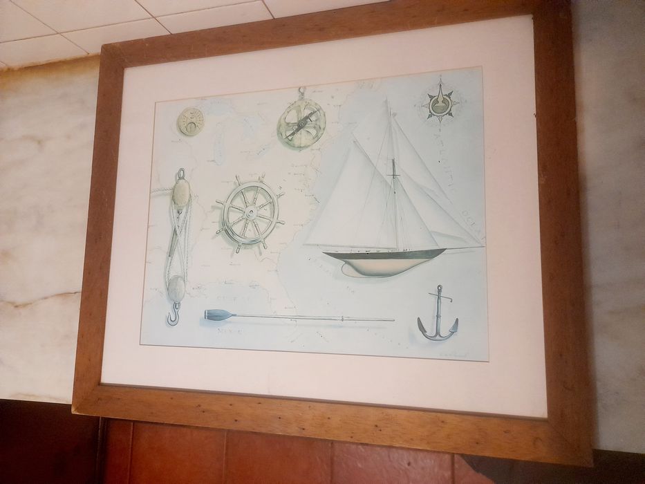 Quadro Decorativo Náutico