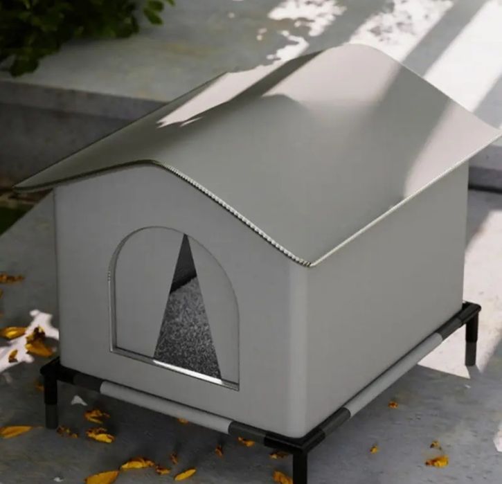 Casota para cao / gato de exterior / impermeavel (nova)