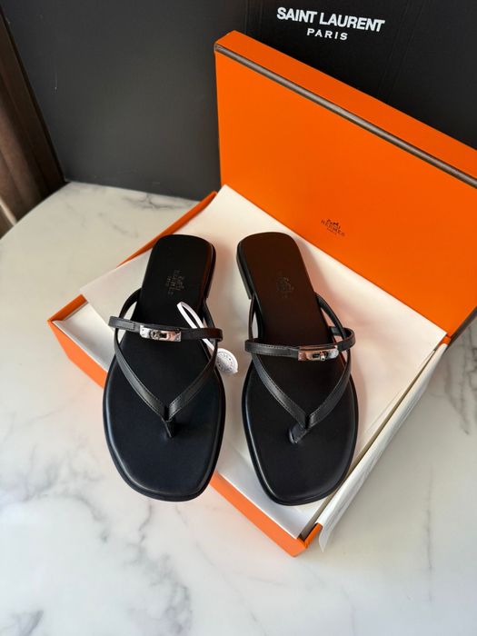 Klapki Hermes Miss Black