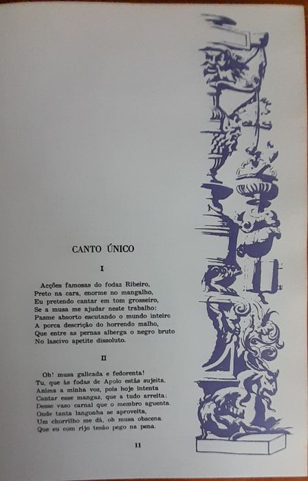 BOCAGE, poesias eróticas, burlescas e satíricas