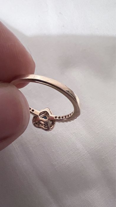 Pandora Anel Rose Coração