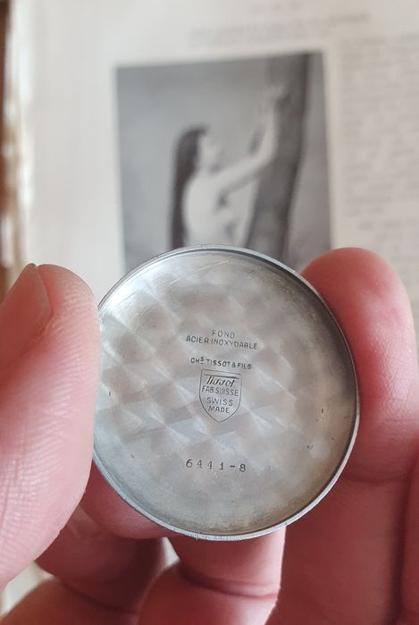 Tissot Antimagnetic 34mm lata 50. #retro #vintage