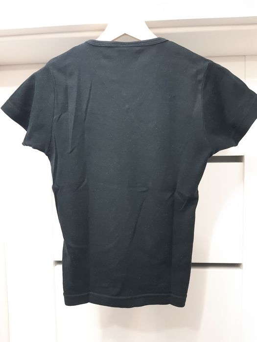 Fruits of the loom T-shirt koszulka basic rockowy print czarny M