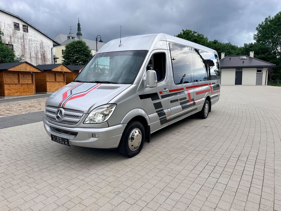 Mercedes-Benz SPRINTER 518CDI/43L 3.0 V6 , Bus pasażerski , ExtraLong , Transfer , Sprowadzony  MERCEDES SPRINTER 518CDI/43L 3.0 V6 ,Bus pasażerski 21os ,ExtraLong ,
