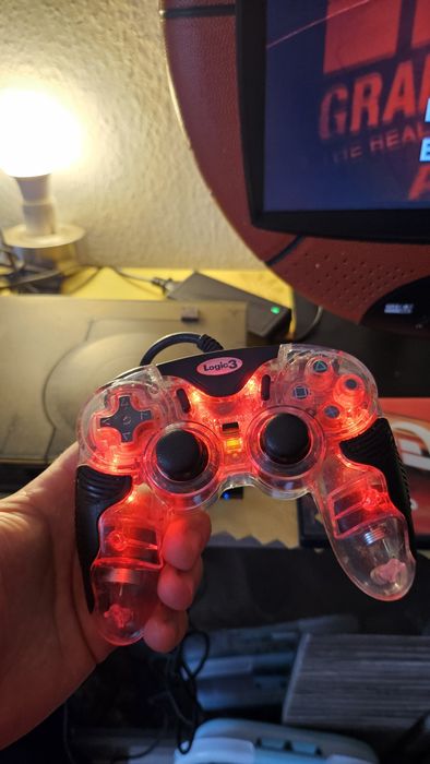 Zestaw Ps2 z przeźroczysta obudowa dla kolekcjonera