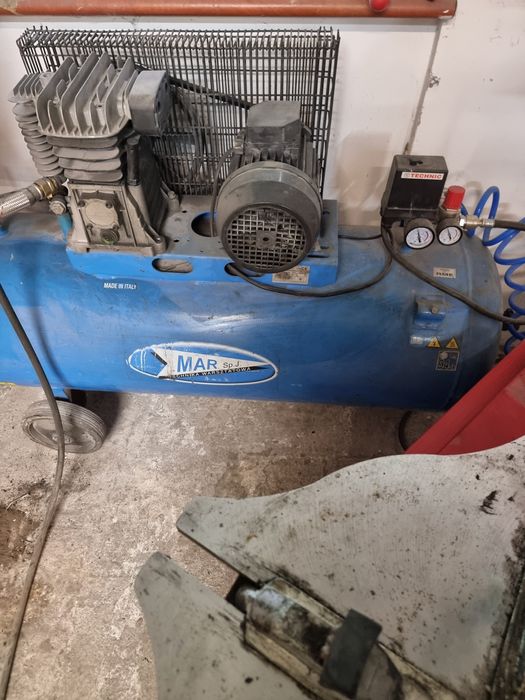 wyważarka i montażownica kompresor 200l.