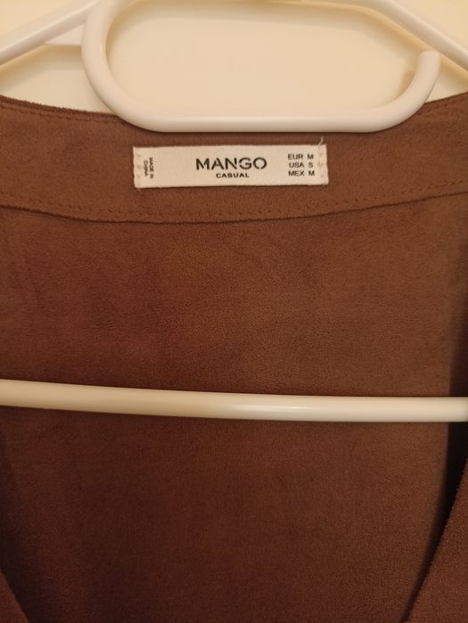 Vestido de camurcine Mango M bom estado