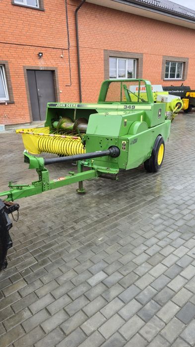 John Deere/Джон Дир 349 тюкопрес/прес-підбирач