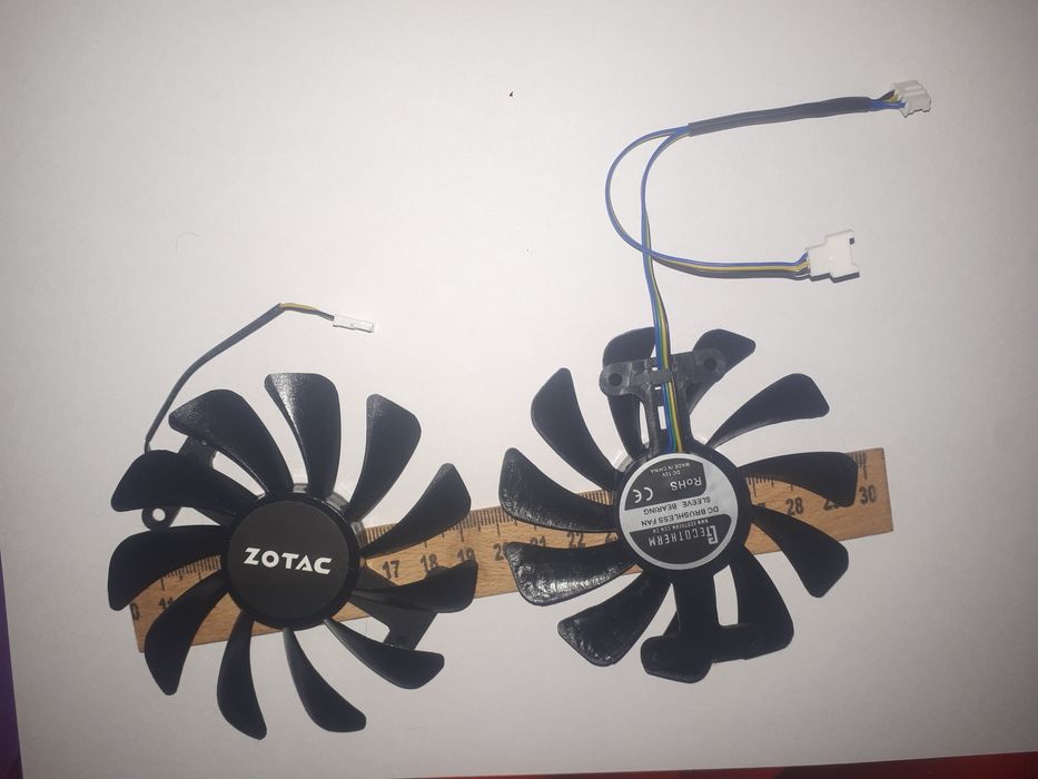 Вентилятори кулер відеокарти 90мм