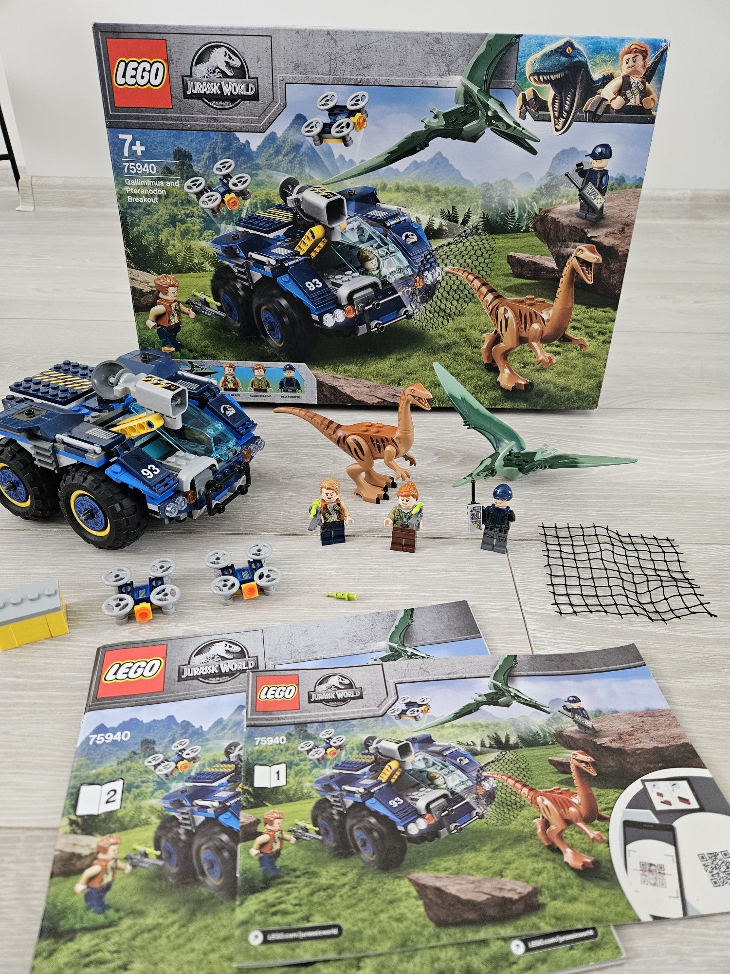 Lego Jurassic World 75940 Gallimim i pteranodon ucieczka Szczucin OLX.pl