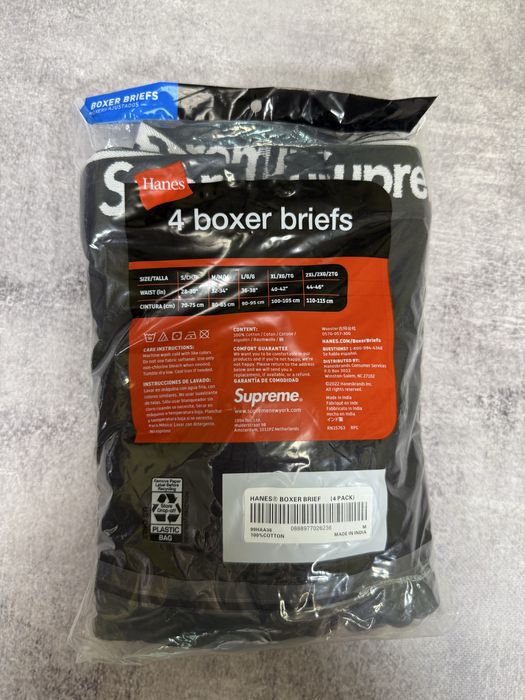 Труси боксерки supreme чорні ОРИГІНАЛ