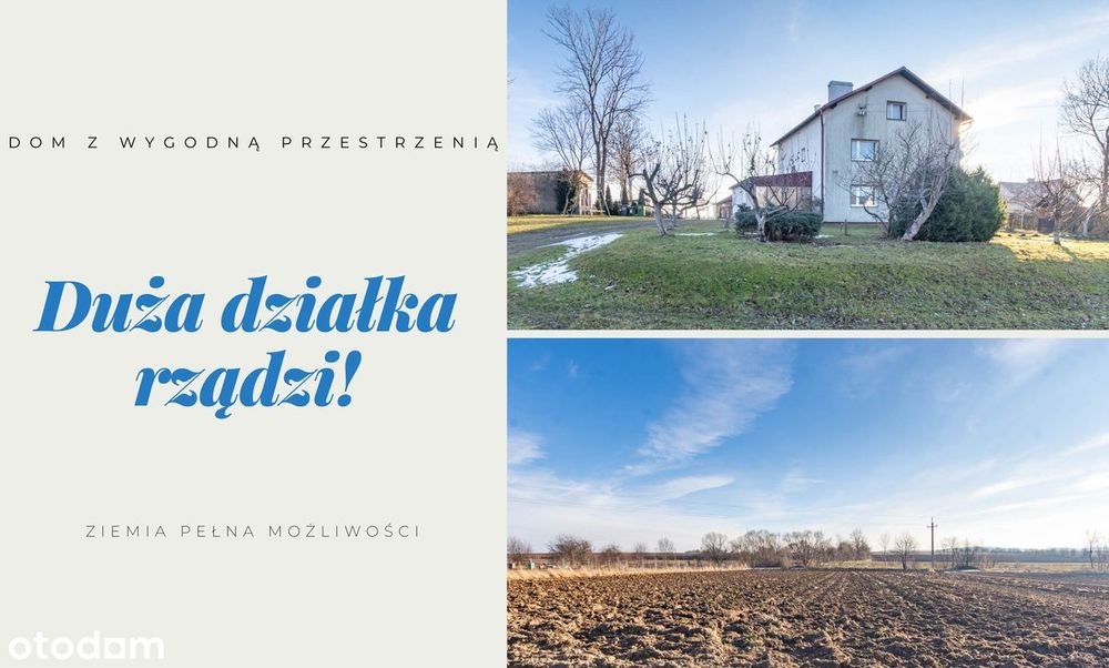 *** Duża działka – to ona tu rządzi. ***