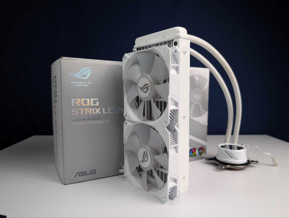 Преміальна СРО ASUS ROG STRIX LC 240 RGB White Edition | МАГАЗИН | Гарантія 90 днів
