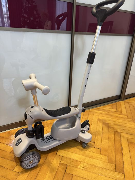 Дитячий самокат із батьківською ручкою