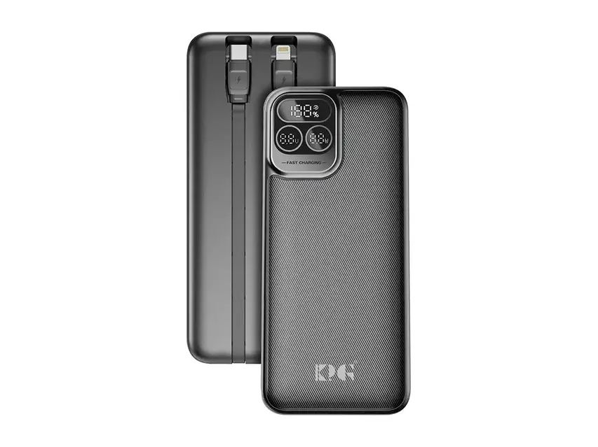 Зовнішній акумулятор (power bank) 30000мА·год 22,5Вт KP KPG-301